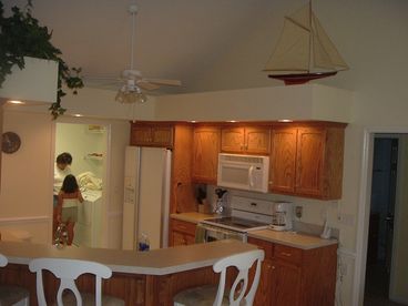 Fully Equipped Kitchen with Bar