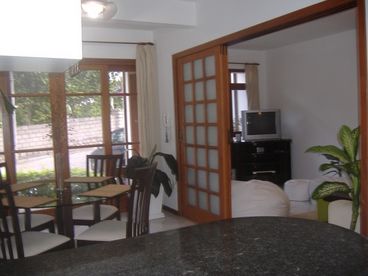 Dining & TV Room from Kitchen - Florianopolis Brazil Vacation Rental