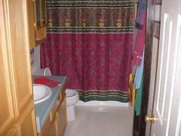 Large full size bathrooms