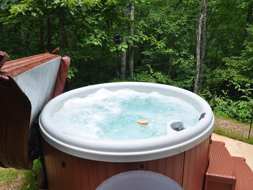 Hot Tub on Porch