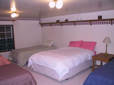 One of the bedrooms