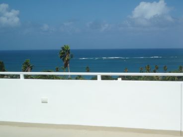 View from the rooftop terrace