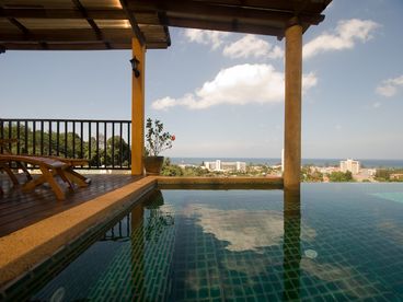 Rooftop pool
