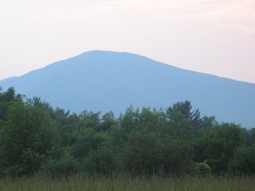 View of High Point Mountain from the house