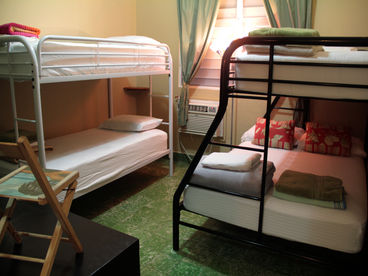 This is the El Sol unit and shows one of three rooms in the unit, which can sleep up to 11 persons.