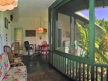 Enjoy some R&R in between adventures on our screened in porch