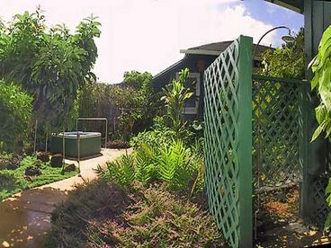 Take a dip in the Hot Tub and a rinse in our Outdoor Shower