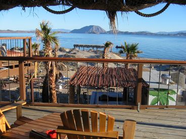 View from one of the upper casitas