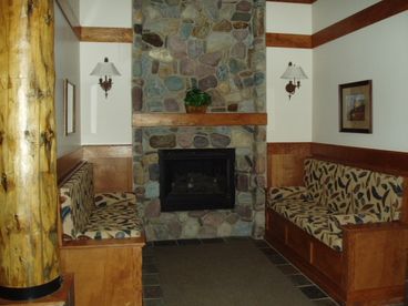Lobby Fireplace