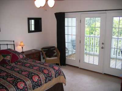 Master Bedroom with access to the patio