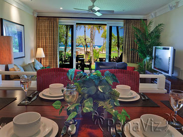 Beach Level & 2nd Floor 3 BR Ocean View Villas