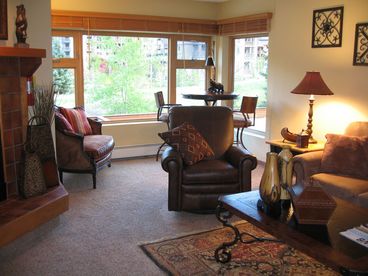 Unique, expanded living area.  1,400 sq feet.