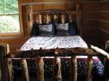 Actual wood beds for that country feel..