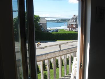 living room view of beach