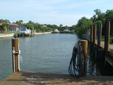 Fish or watch for manatees and dolphins that visit the area.  Boat lift for your boat.
