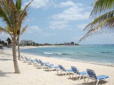Beach in front of Playa Blanca
