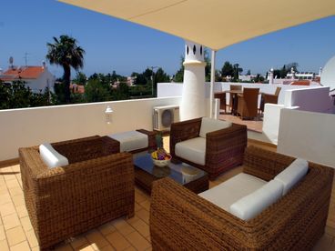 Sun Terrace with protective sail