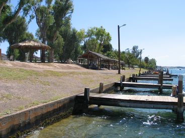 Palapas & Dock