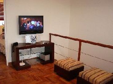 Loft TV room