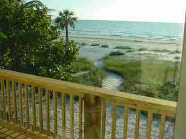 View from the second floor bedroom deck