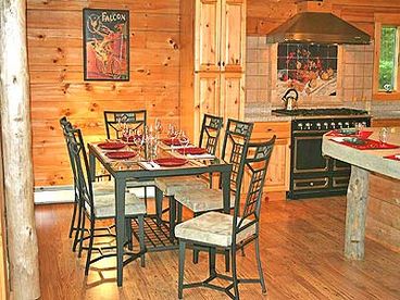 Whispering Brook Vacation Log Home