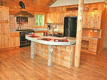 Whispering Brook Vacation Log Home