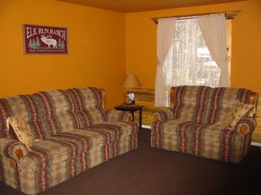 Living room area pull out sofa bed