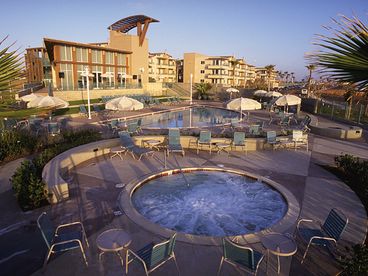 View of the resort from the Jacuzzi