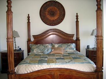 Master bedroom suite