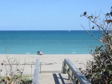 End of Walkway to Beach 