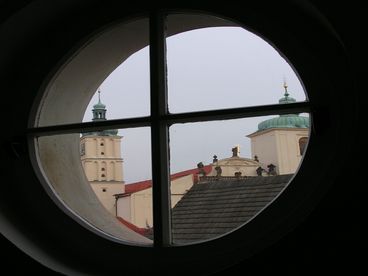 view from the apartment window