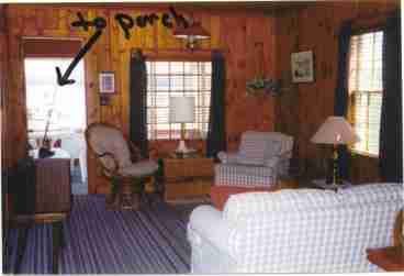 Living room to porch