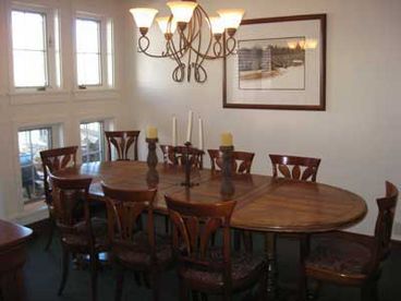Dining room seats 10