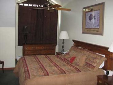 Master bedroom with King bed, 27\