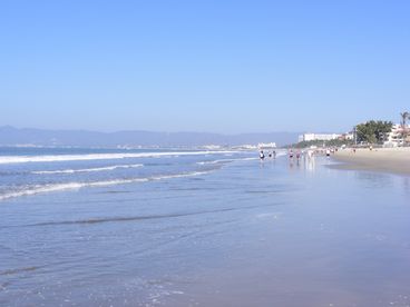 Incredible white sandy beach