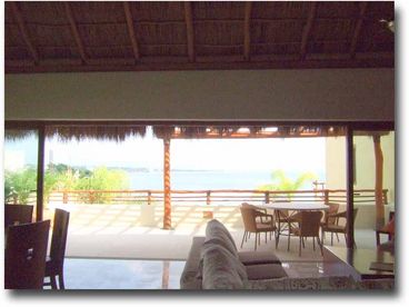 Kitchen/living room view