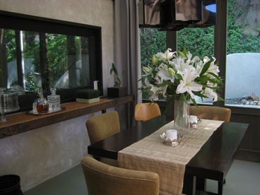 Garden Dining Area