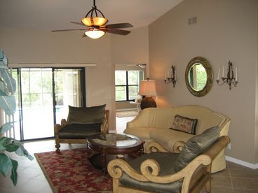 Living Room with 42\