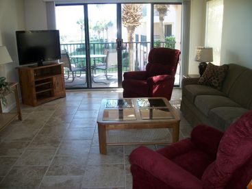 Living Room and Balcony View