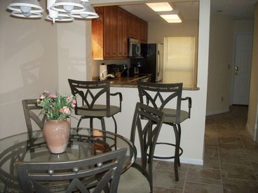 Dining Room/Kitchen with View of Ocean