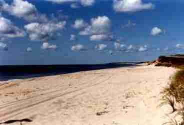 Our beach is a 10 minute walk from the house.