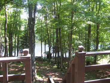 View of Water from back deck