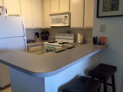 Kitchen with full amenities