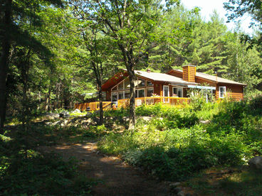 Cottage from dock area.