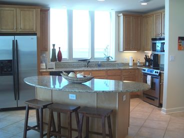 Granite, Stainless Steel, an Undercounter Icemaker and Wet Bar and Amazing Views!