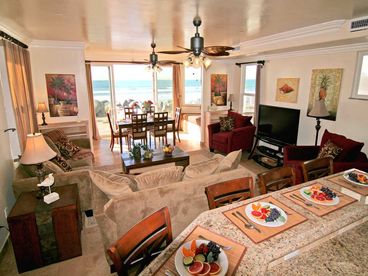 Downstairs living
