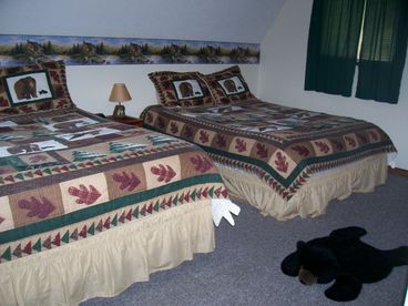 Bedrooms have queen beds