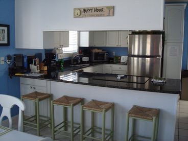 Kitchen View from Dining Room