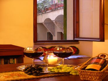 dining room detail