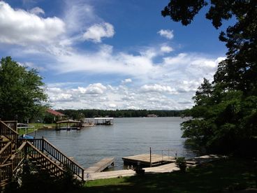 View of Lake Hamilton from our house